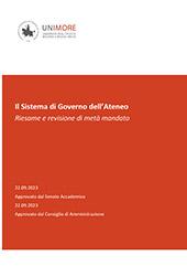 Copertina Sistema di Governo