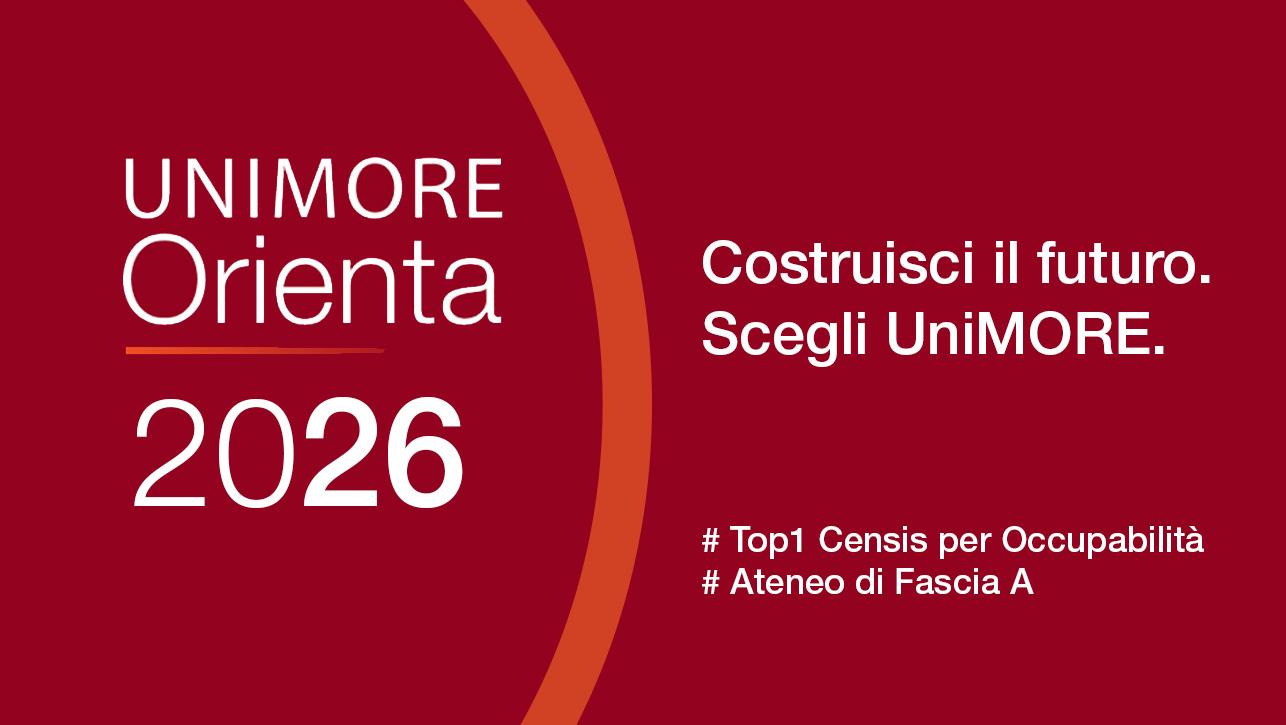 Unimore orienta 2026