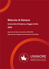 Copertina Bilancio di genere 2024